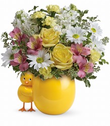 Teleflora's Sweet Peep Bouquet - Baby Pink from Victor Mathis Florist in Louisville, KY